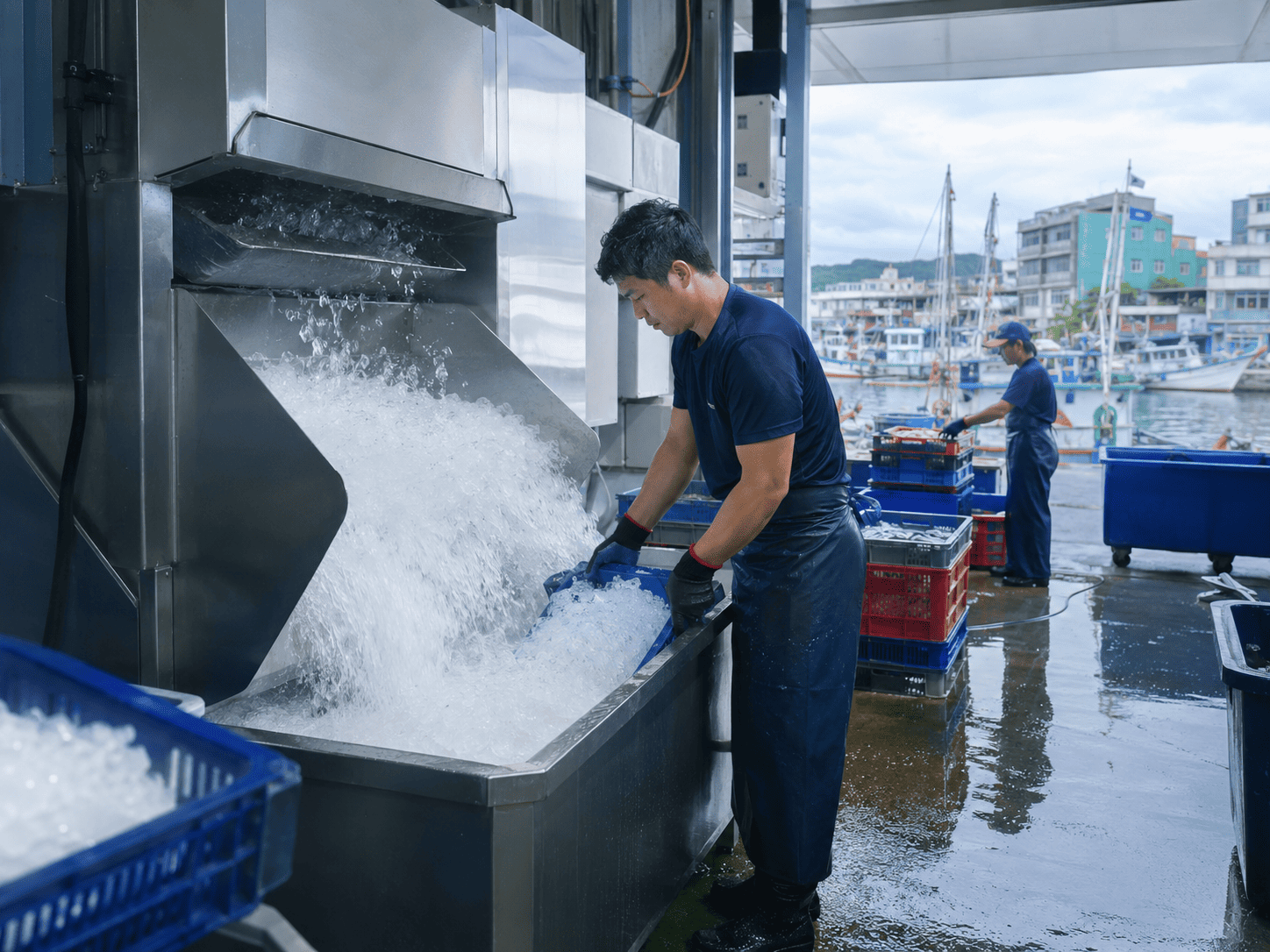 漁業製冰與保冷應用